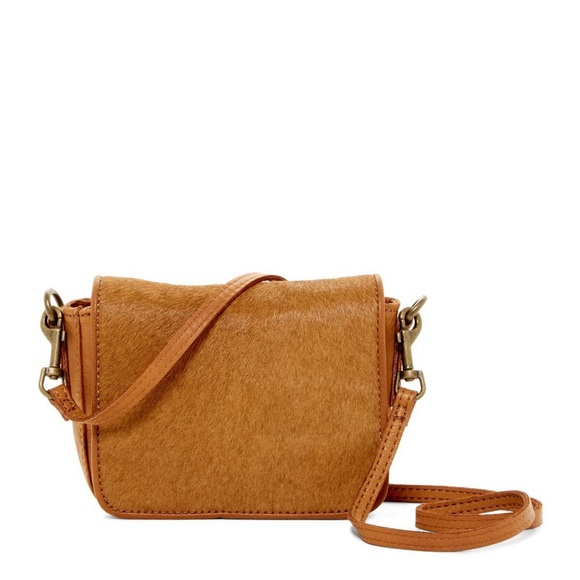 LIEBESKIND Small Brown Leather Cross-Body Purse - Picture 2 of 12